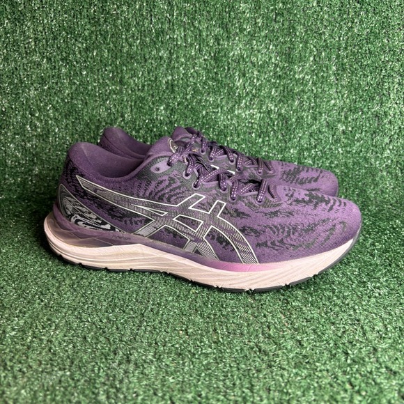 Asics Shoes - Asics Gel-Cumulus 23 Flytefoam Knit Athletic Running Shoes Purple Womens Size 10